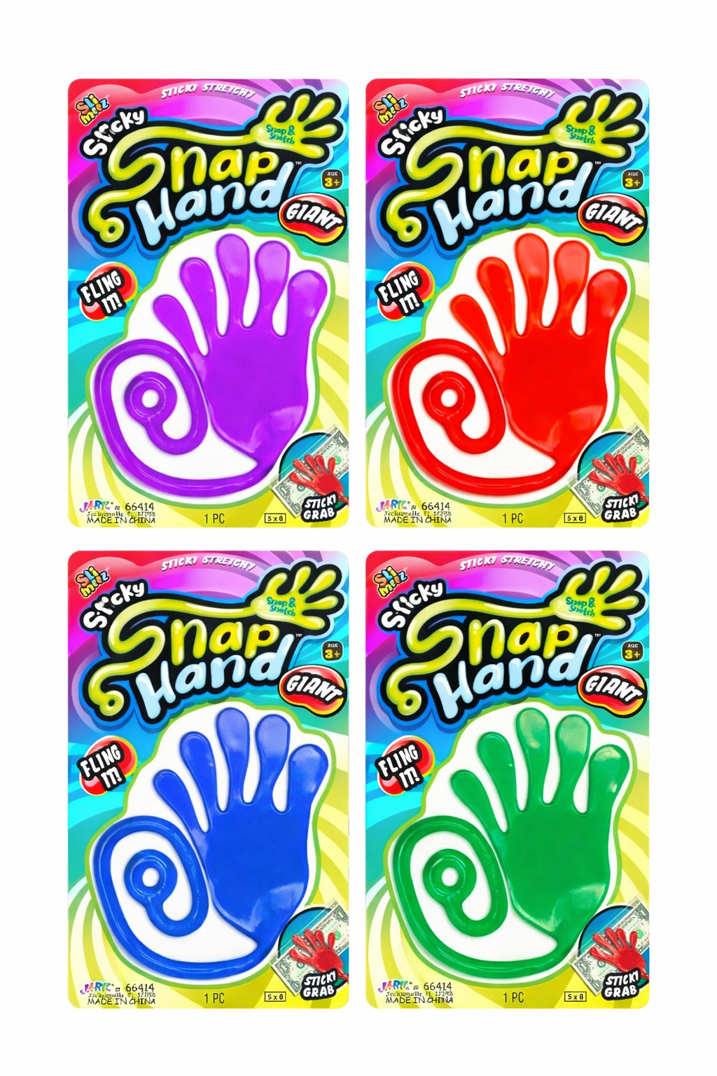 Sticky Snap Hand – Stretchy Sticky Toy for Kids