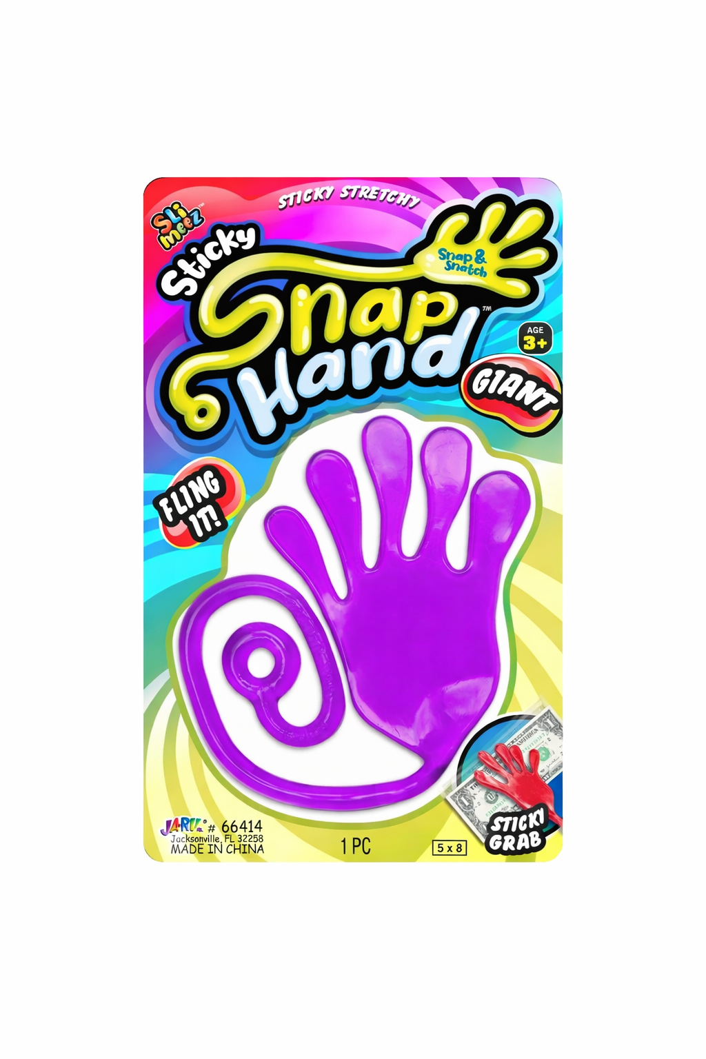 Sticky Snap Hand – Stretchy Sticky Toy for Kids