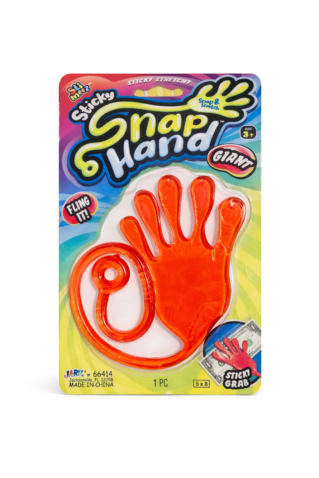 Sticky Snap Hand – Stretchy Sticky Toy for Kids