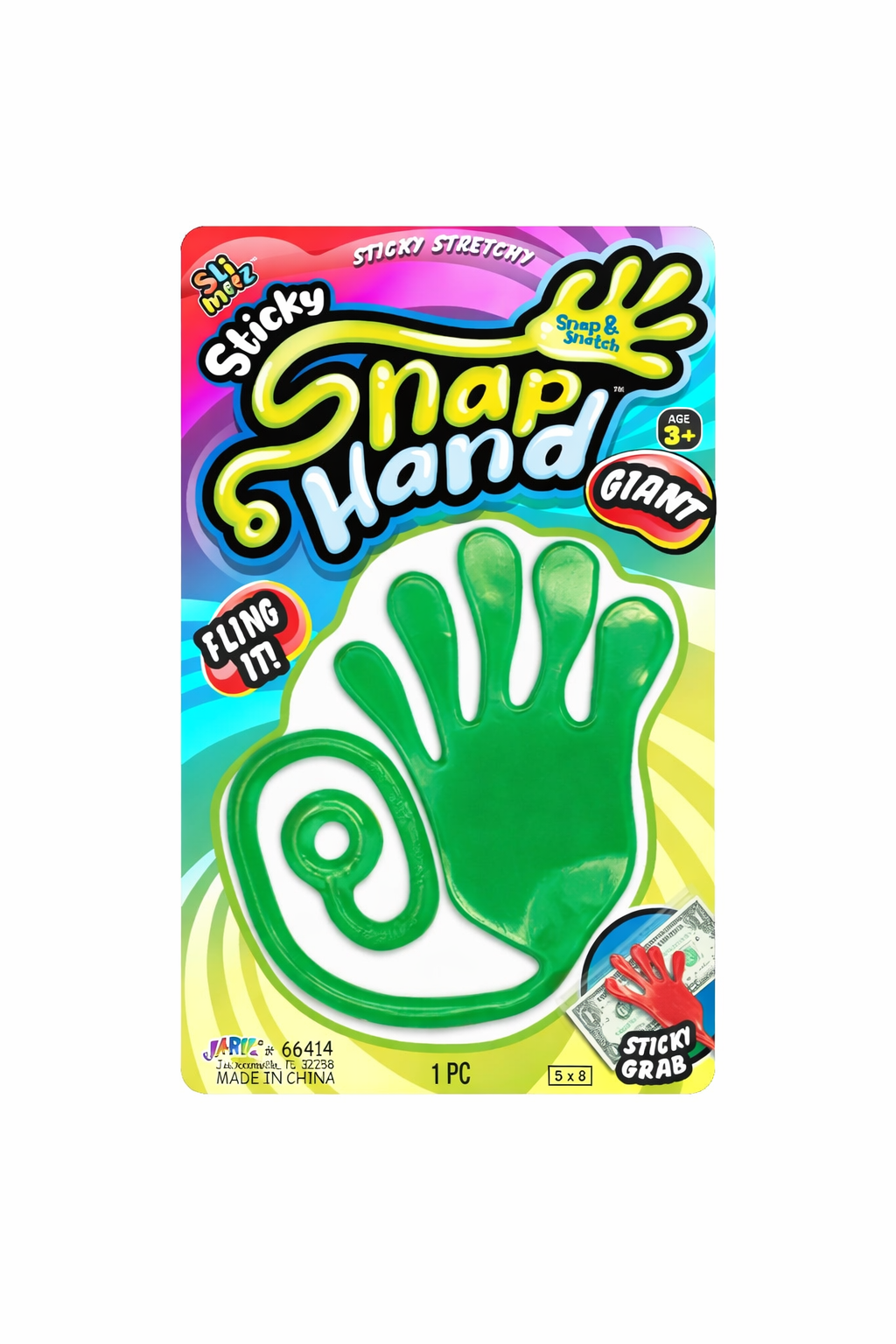 Sticky Snap Hand – Stretchy Sticky Toy for Kids