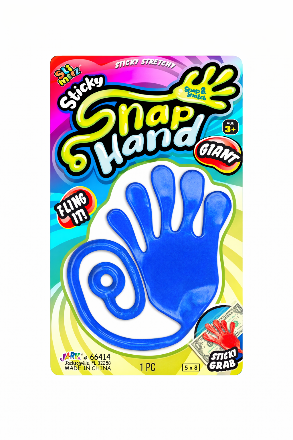 Sticky Snap Hand – Stretchy Sticky Toy for Kids